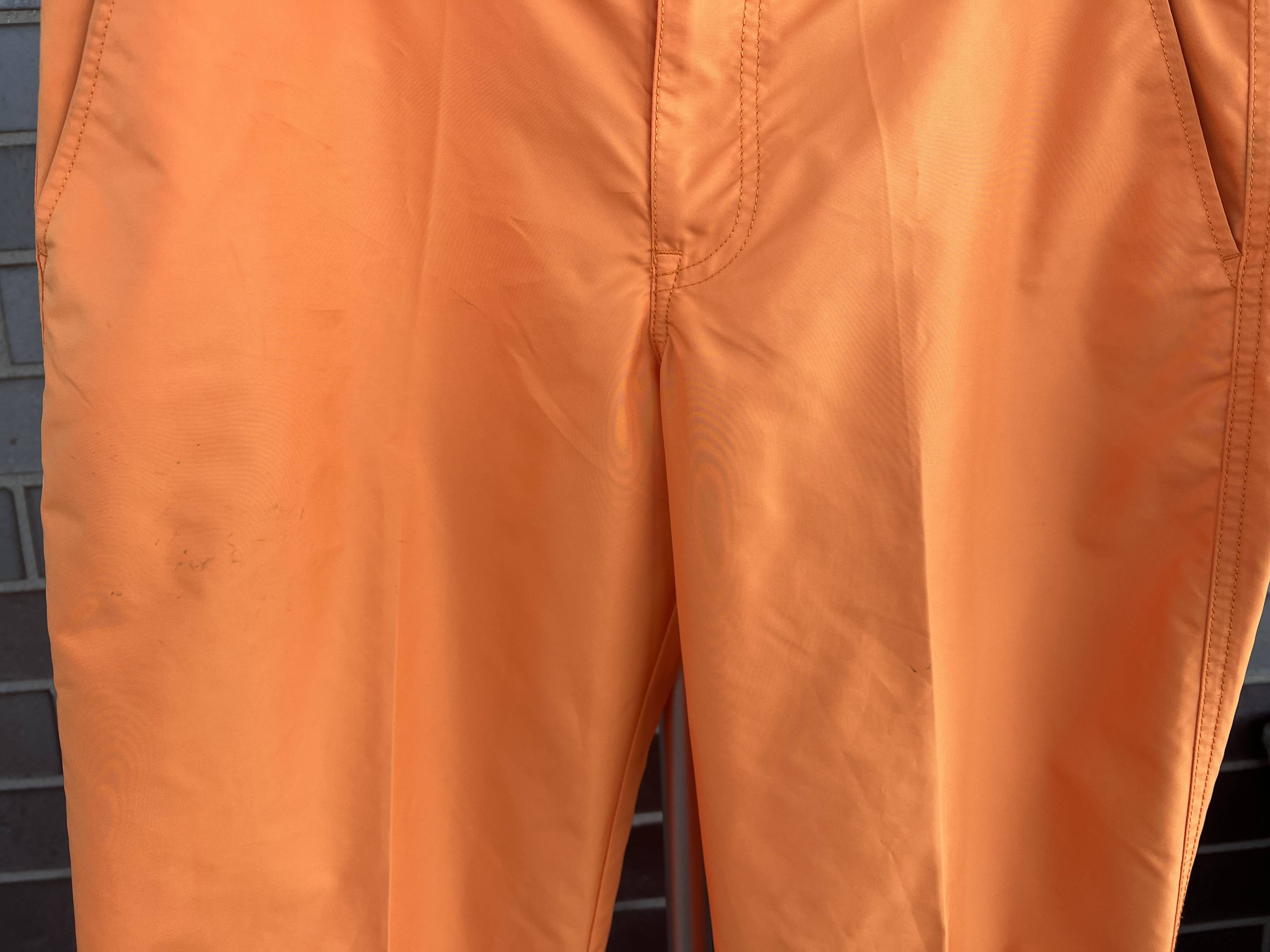 LINDEBERG Men's Slim Fit Orange Pants, size W32" x L34"