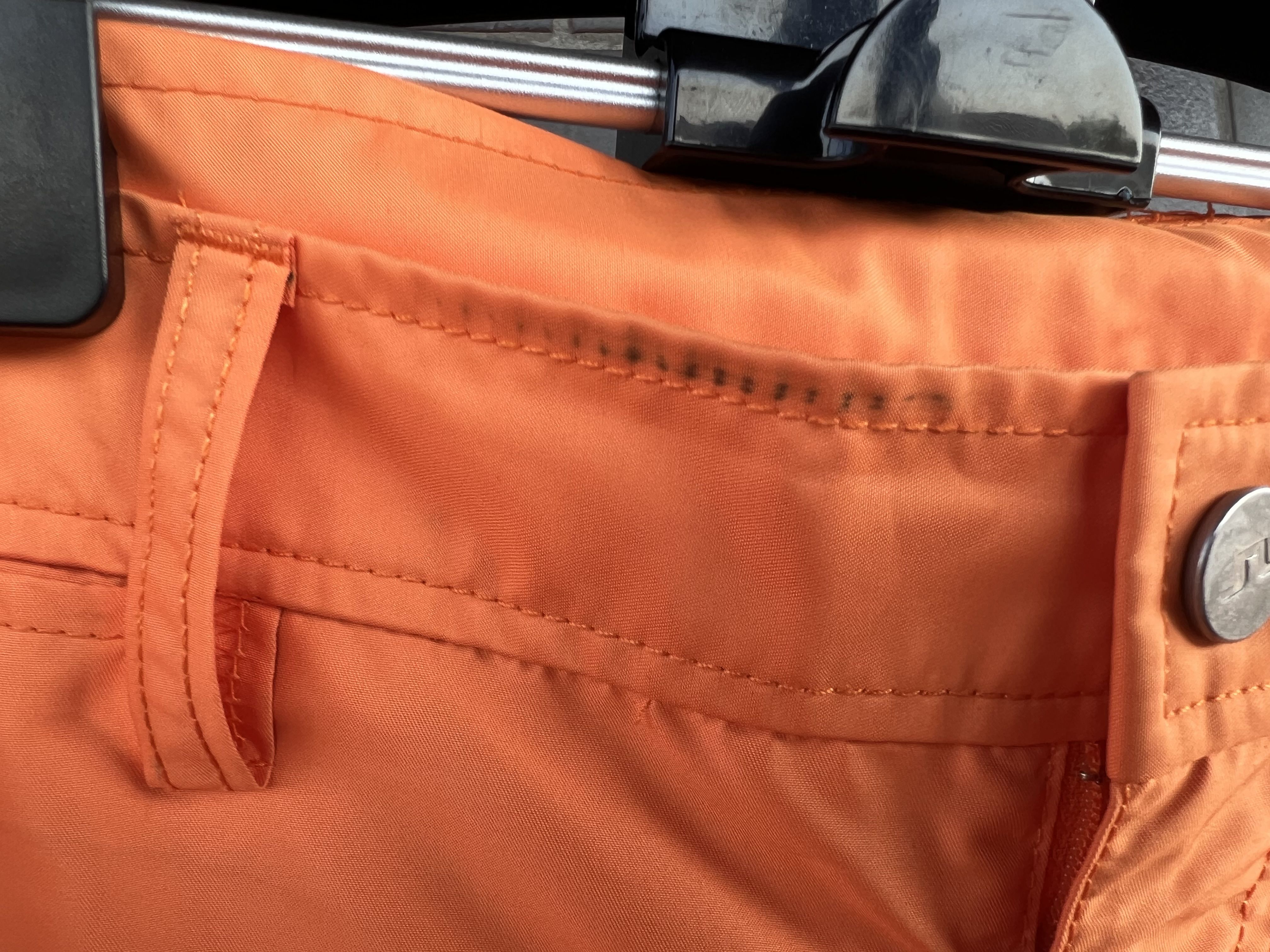 LINDEBERG Men's Slim Fit Orange Pants, size W32" x L34"