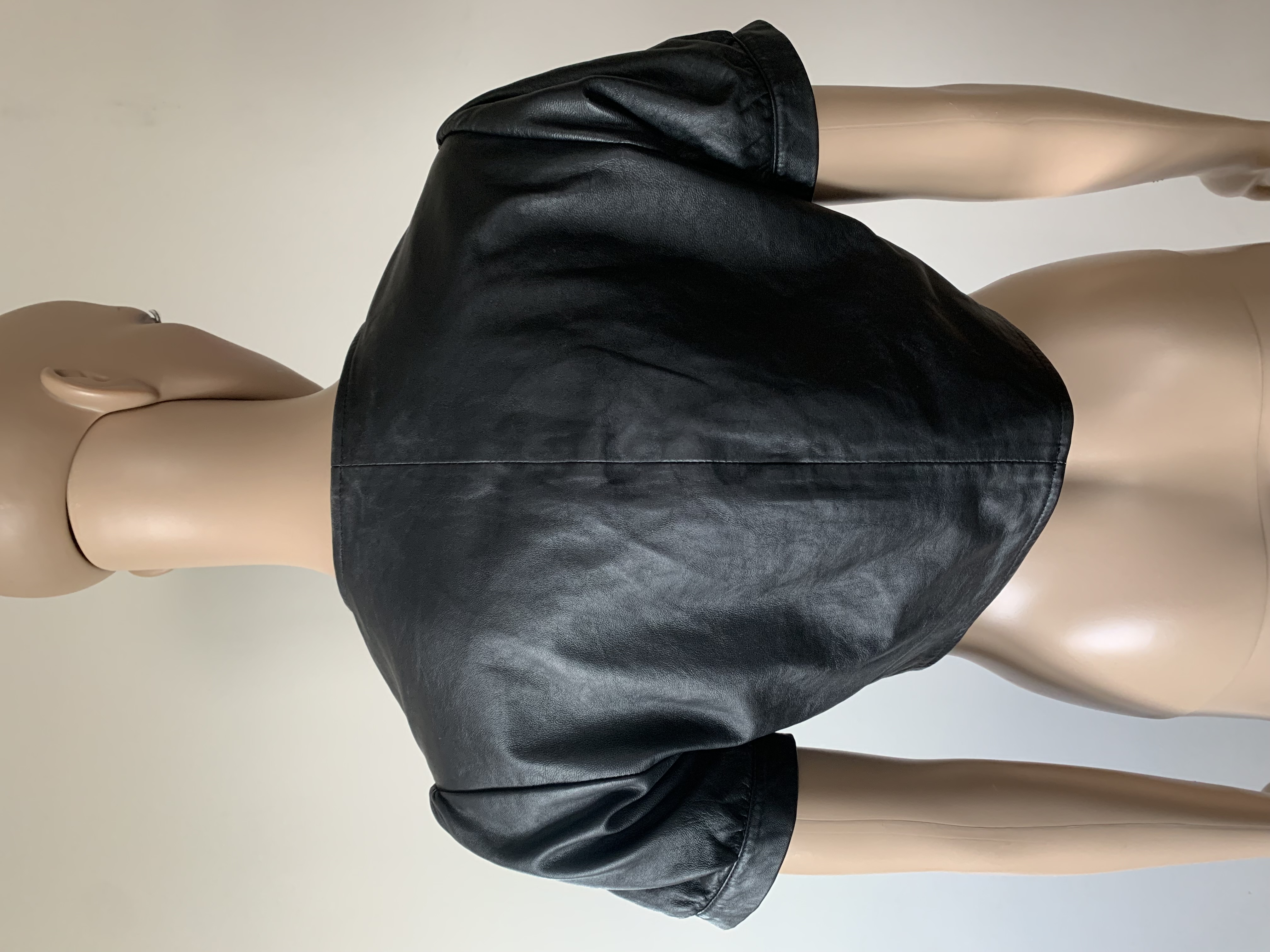 By Second Female leather short jacket