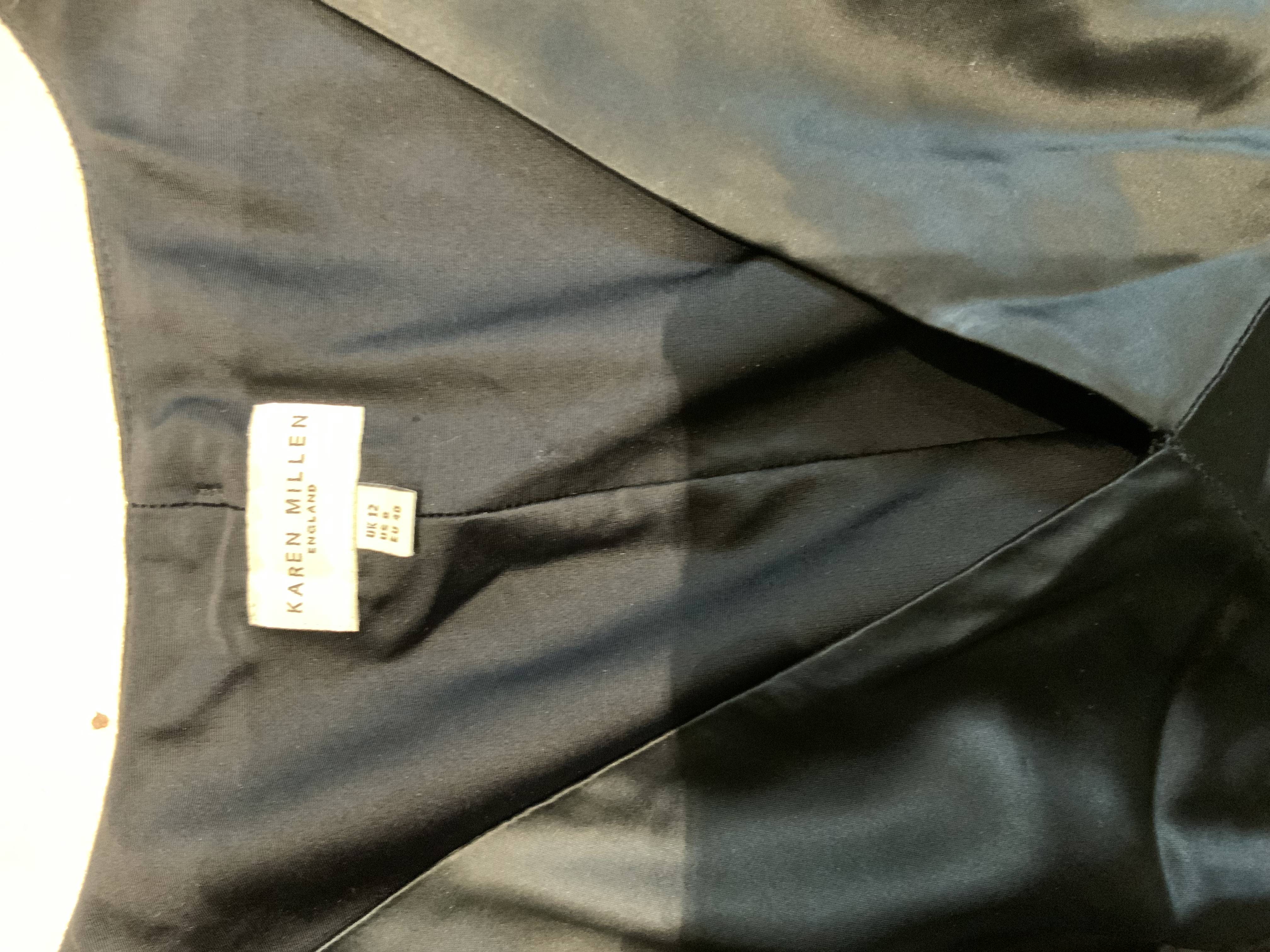 Karen Millen black long dress