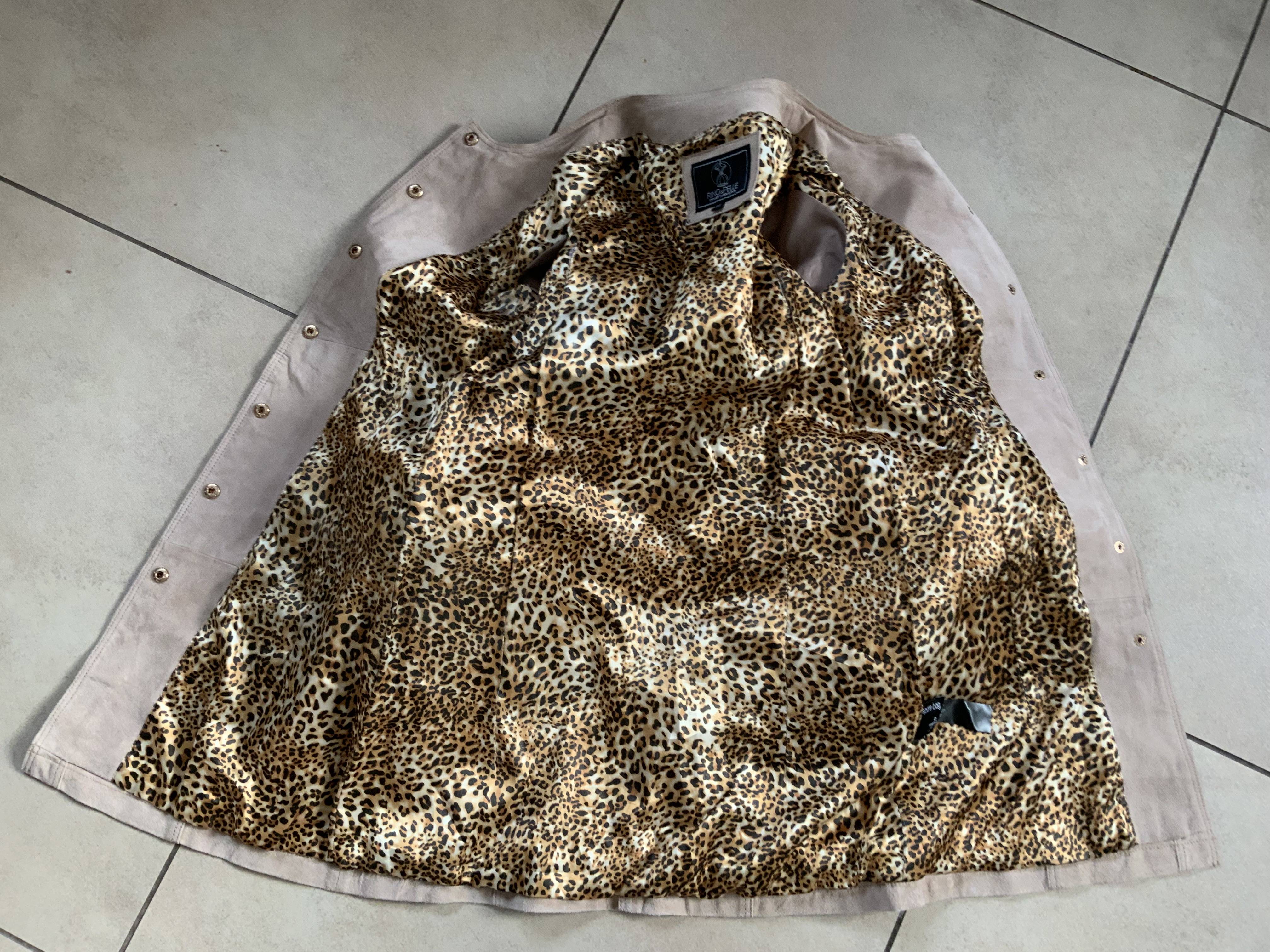 Rino Pelle suede leather coat
