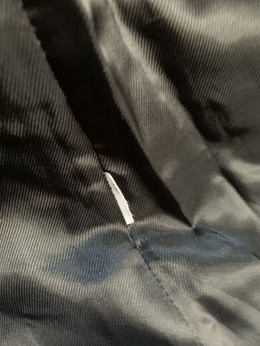 Zara black coat