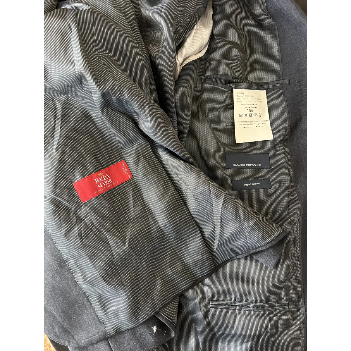 Eduard Dressler K-Knopf Navy Blazer