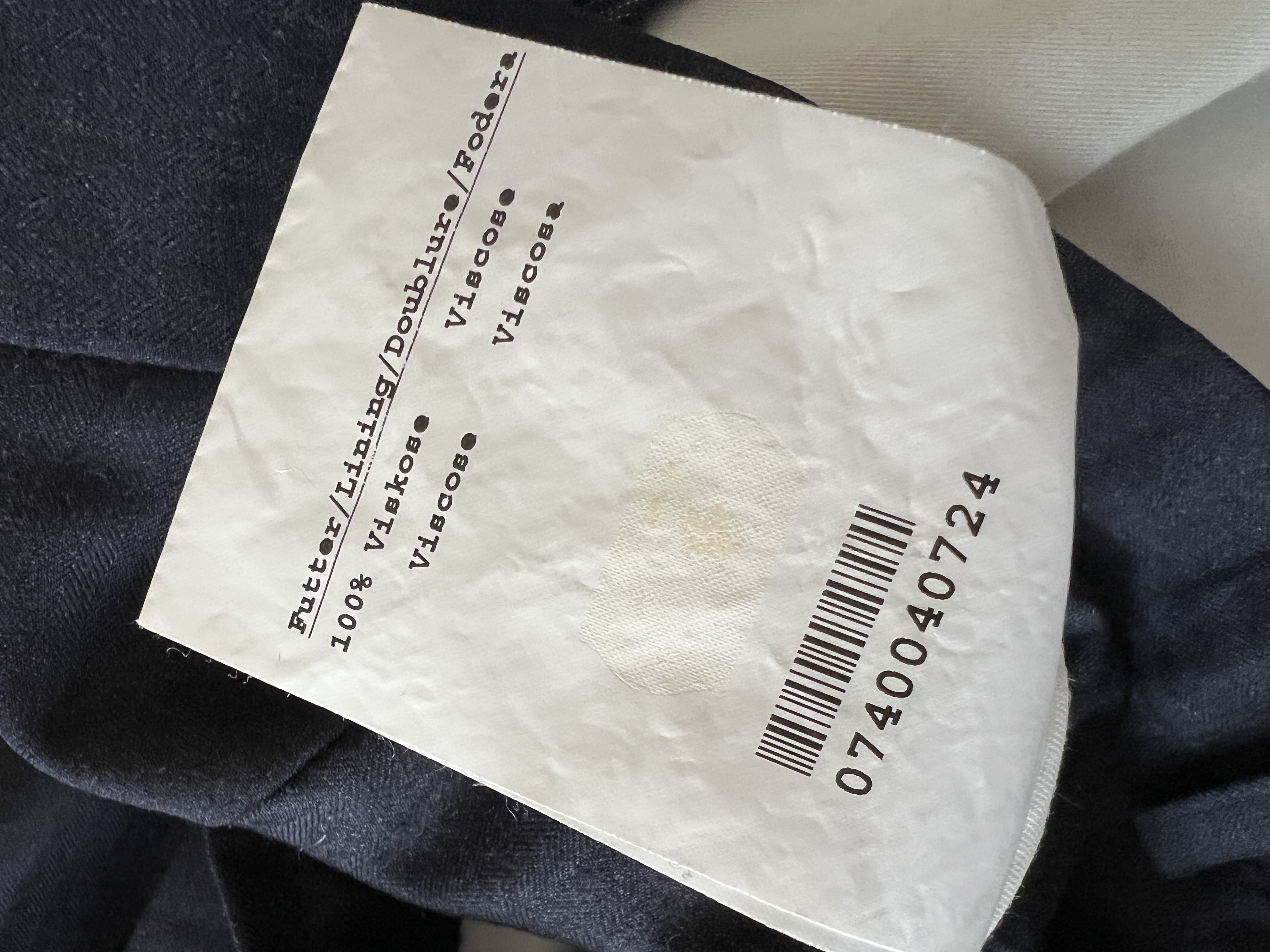 Eduard Dressler Knoff  navy dress pants