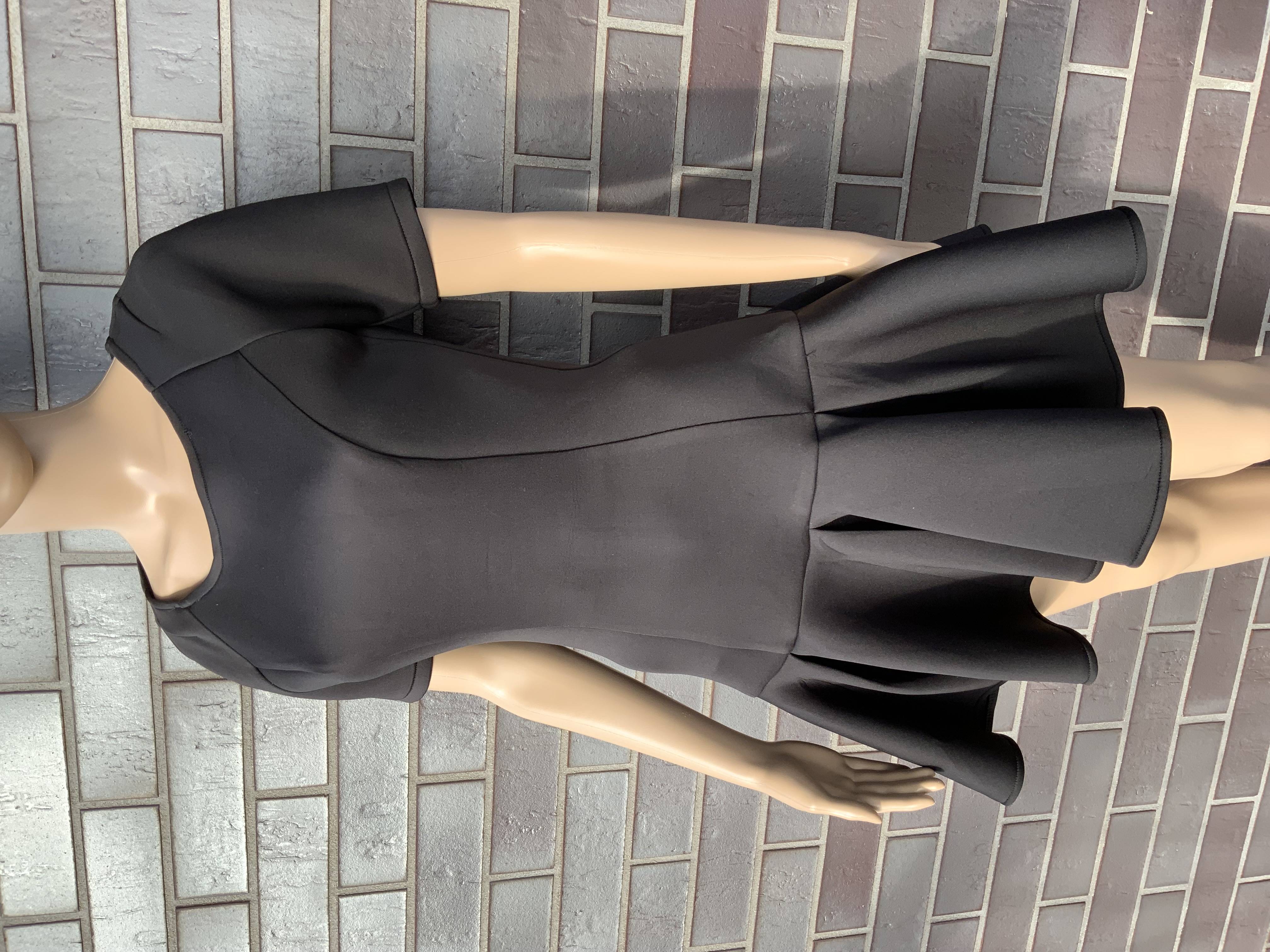 Nasty Gal black mini dress, s