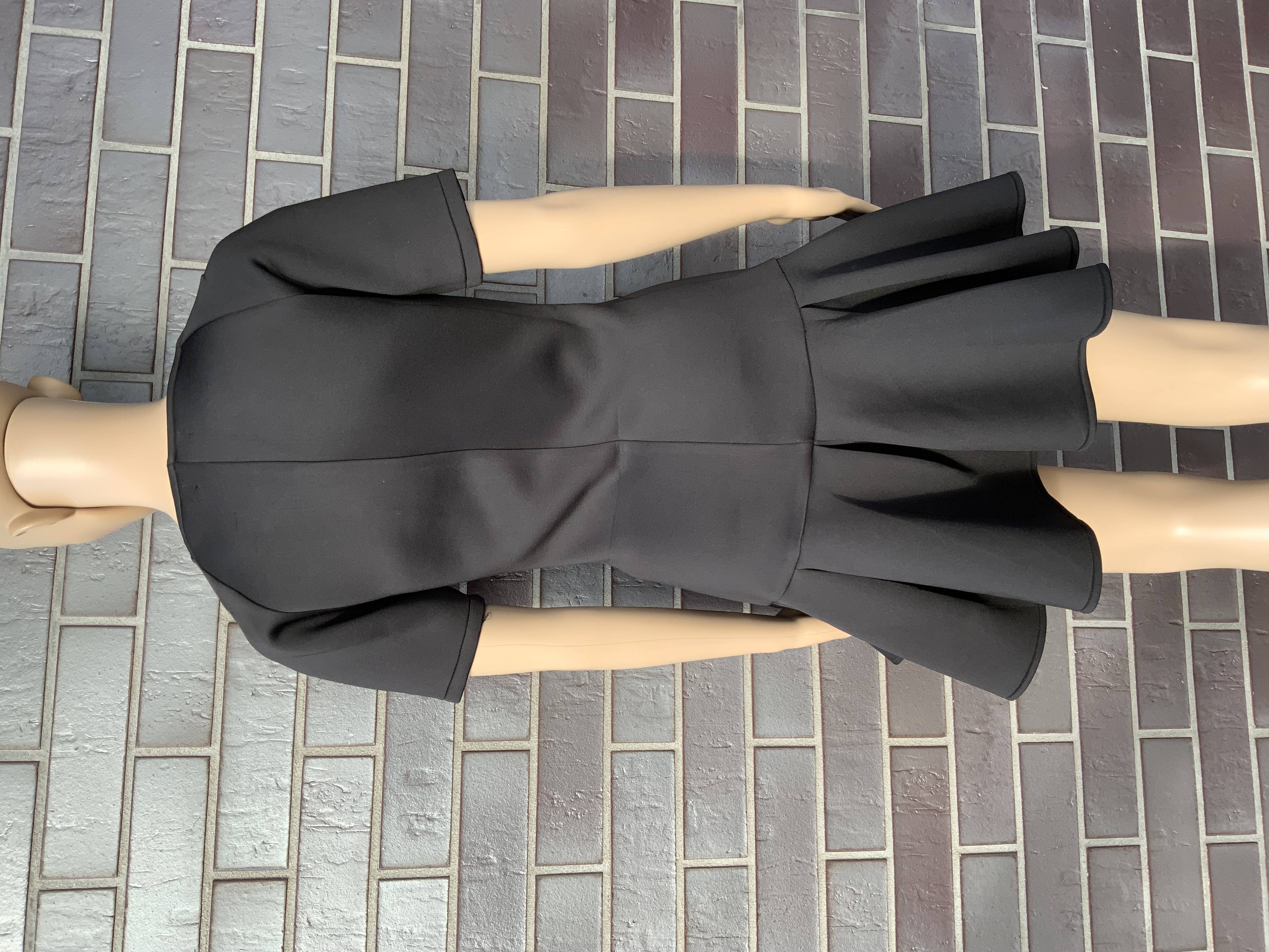 Nasty Gal black mini dress, s