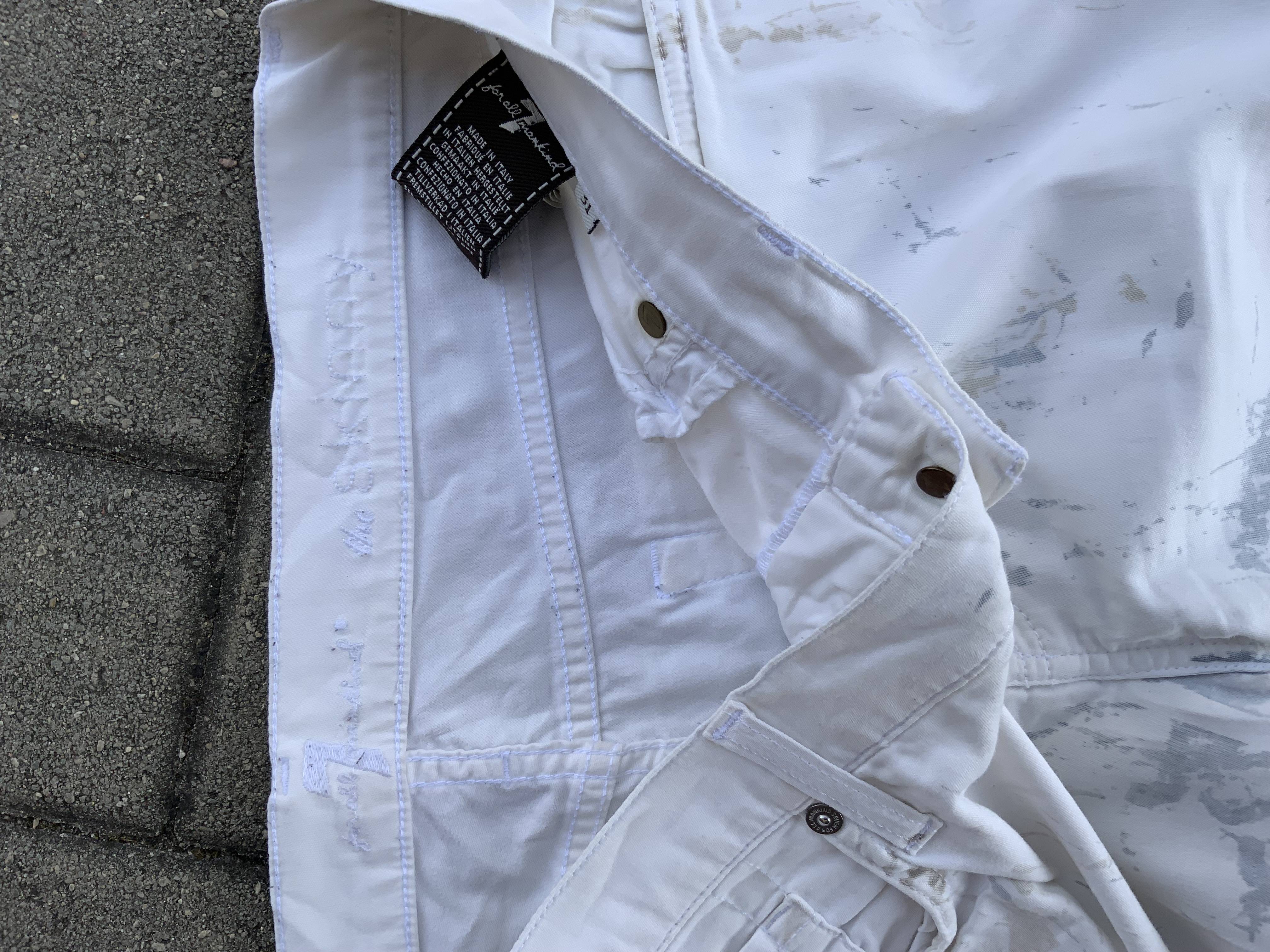 7 For All Mankind white pants 31