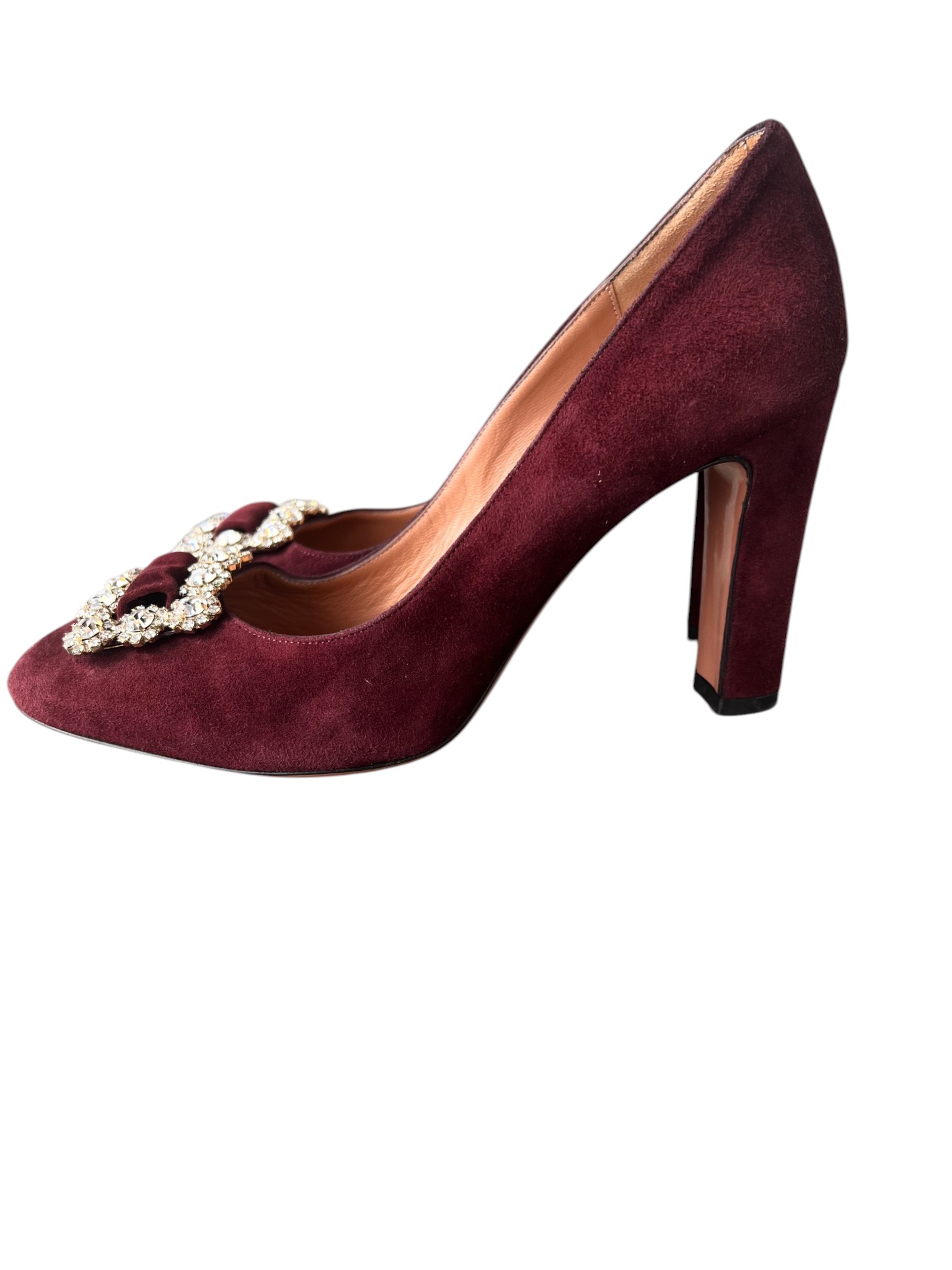 Oxitaly Fratelli Russo with rhinestone buckle pumps EU40.5