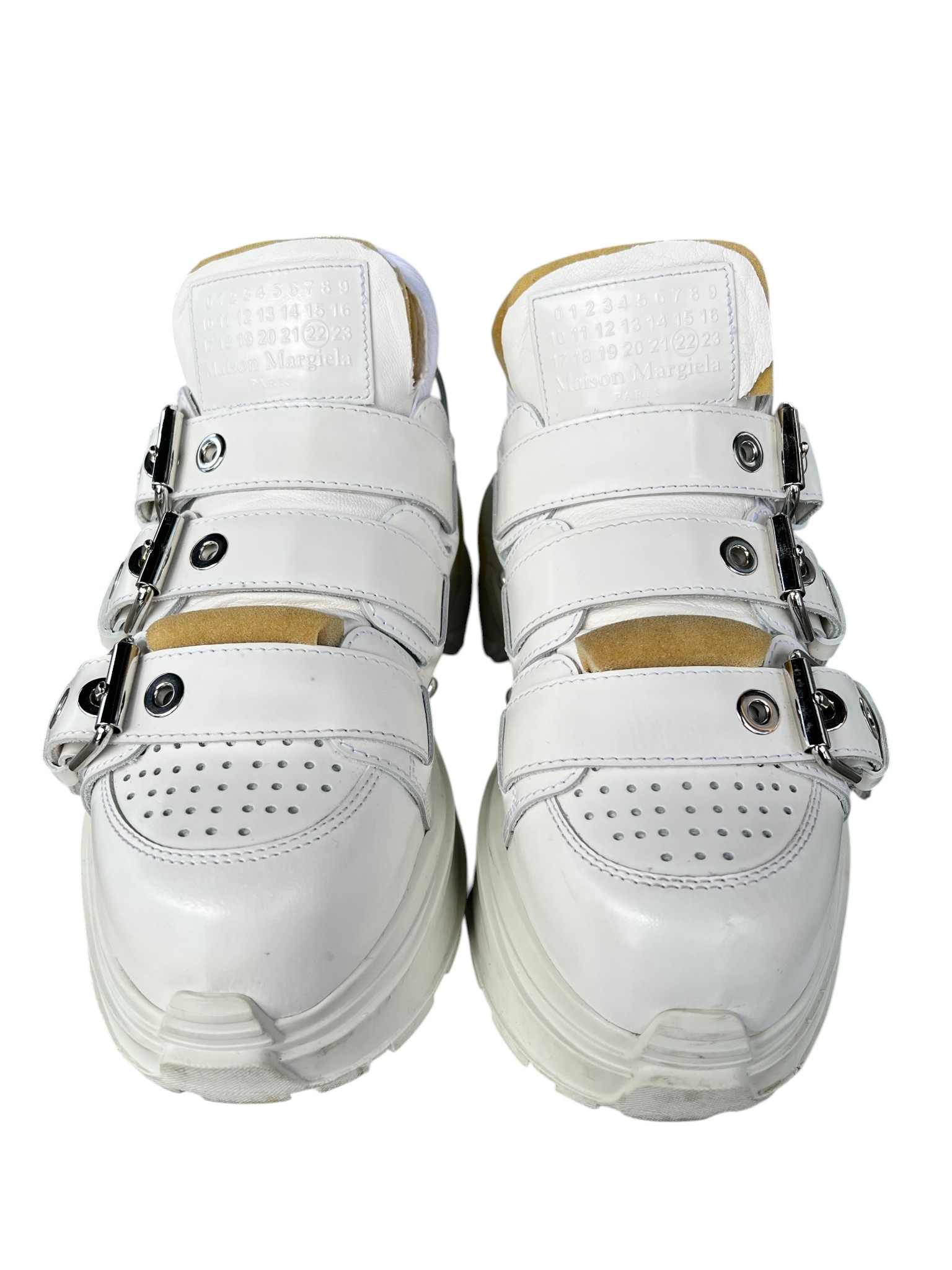 MM6 Maison Margiela white women's  trainers
