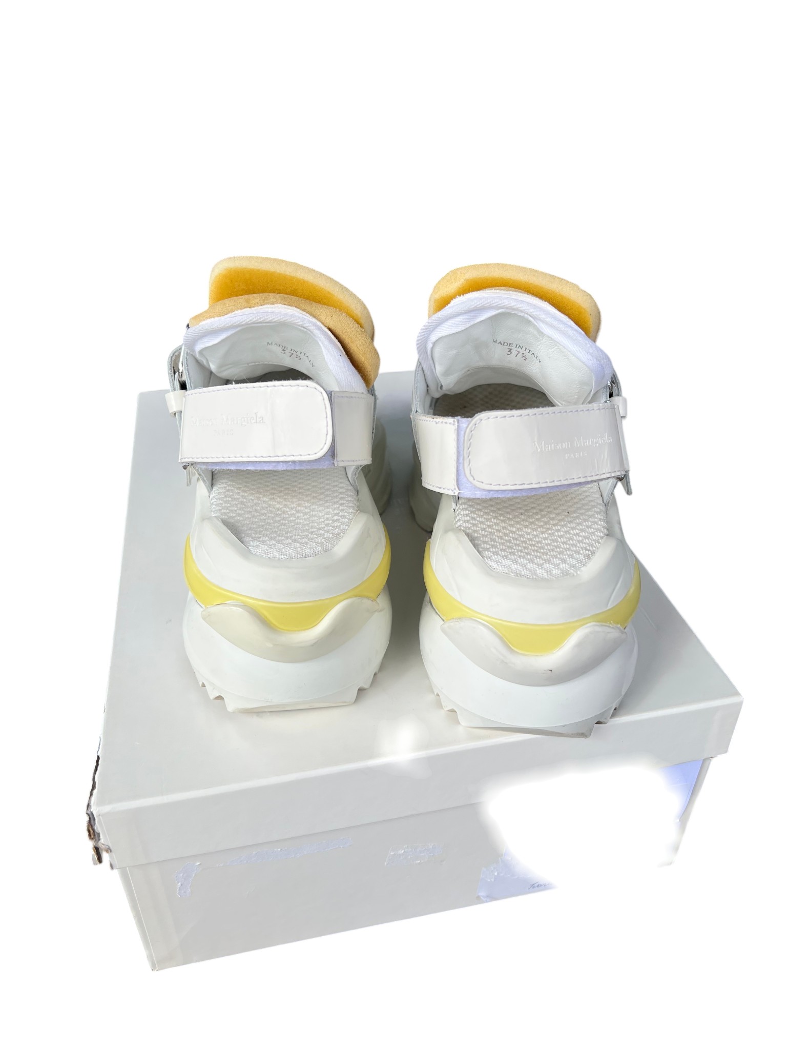MM6 Maison Margiela white women's  trainers