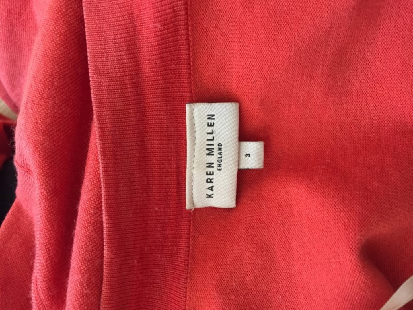 Karen Millen orange wool dress