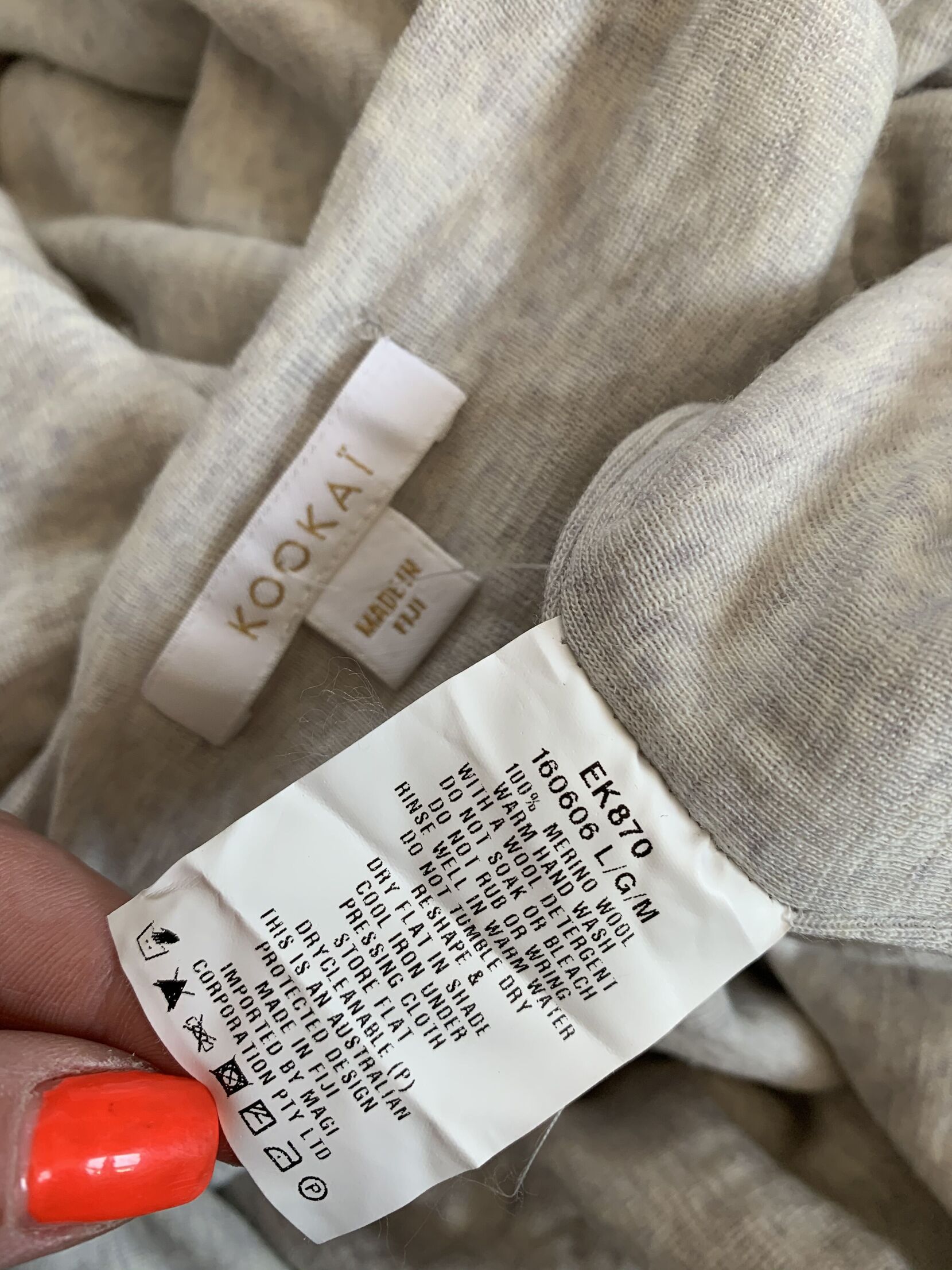 Merino wool gray sexy dress