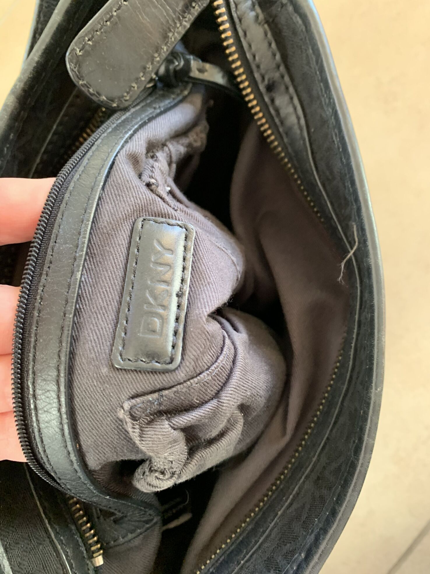 DKNY black bag