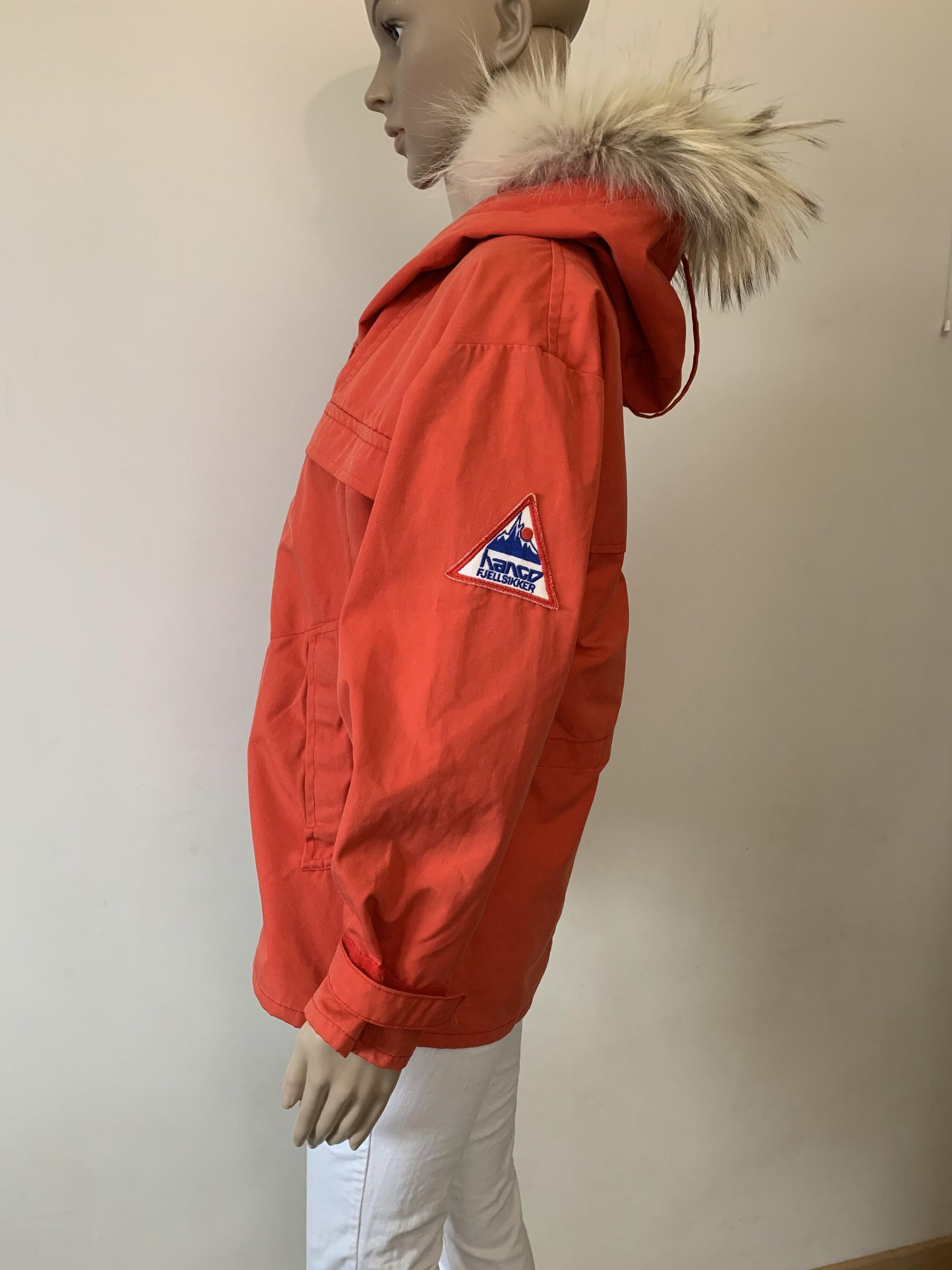 Hanco Anorak red vintage jacket