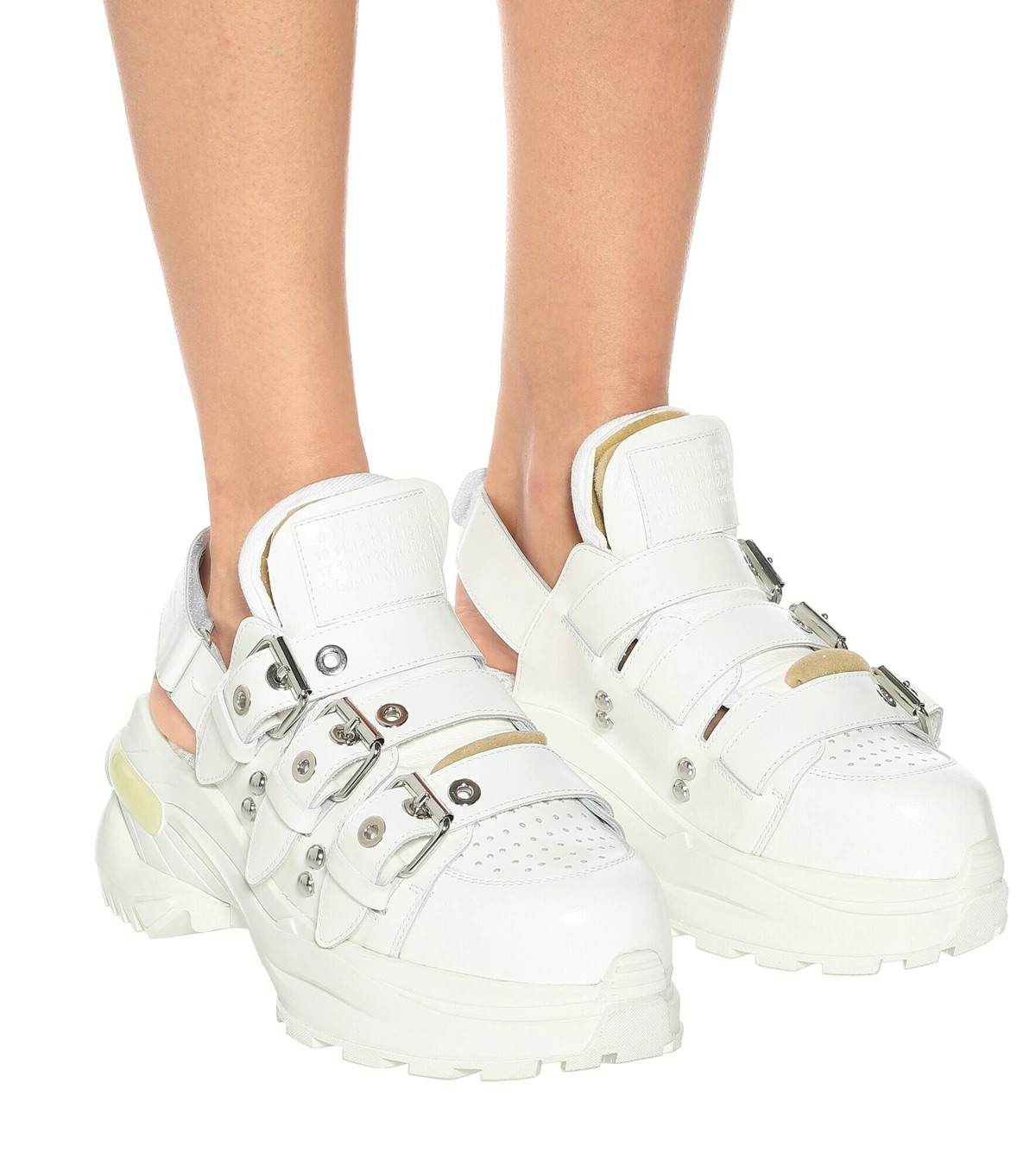 MM6 Maison Margiela white women's  trainers