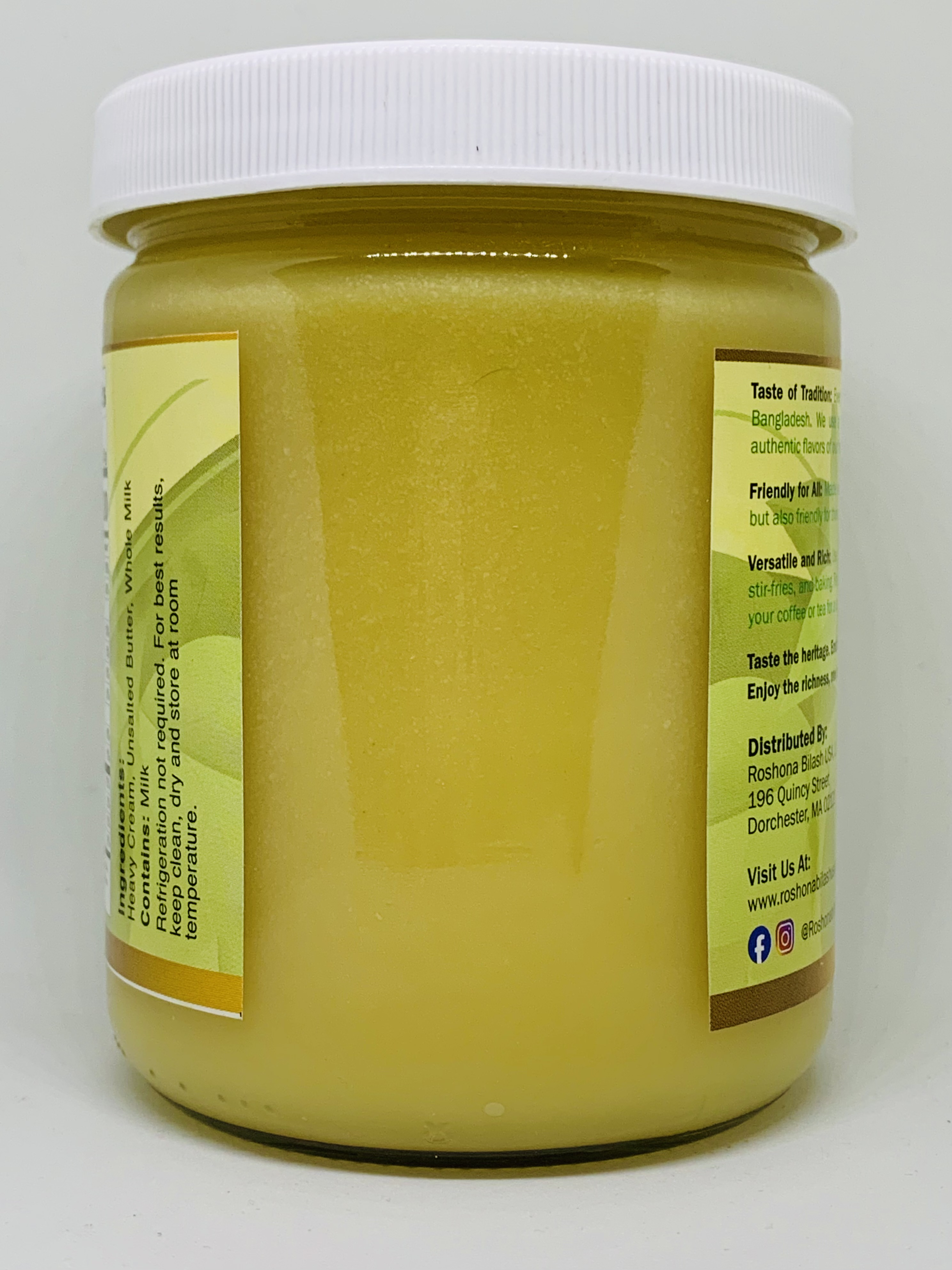 Set of 4 Traditional Ghee (16 oz)