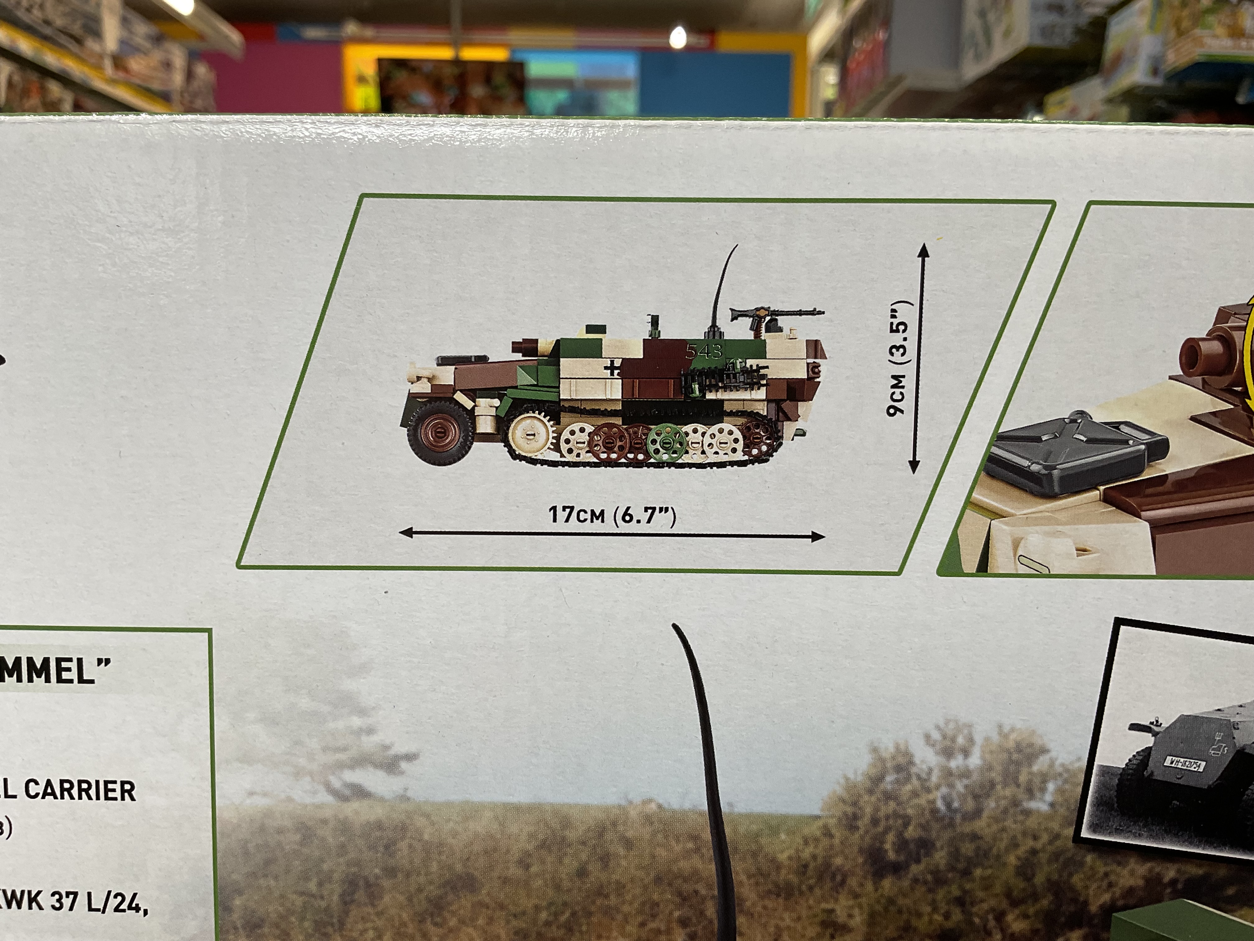 Cobi 2283 Sd.Kfz. 251/9 STUMMEL Half-Track