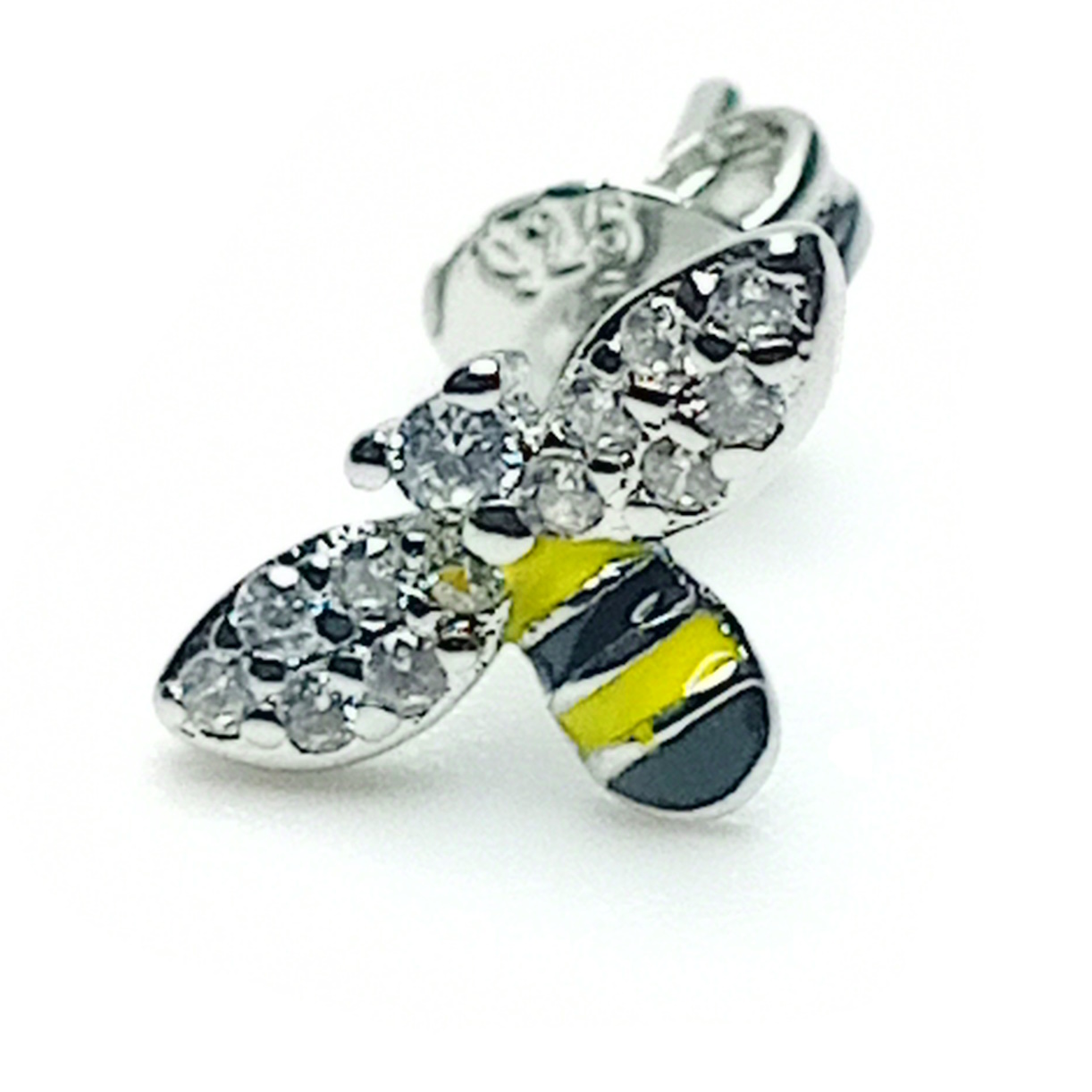Daisy and Bee Stud Earrings (Silver / Gold)