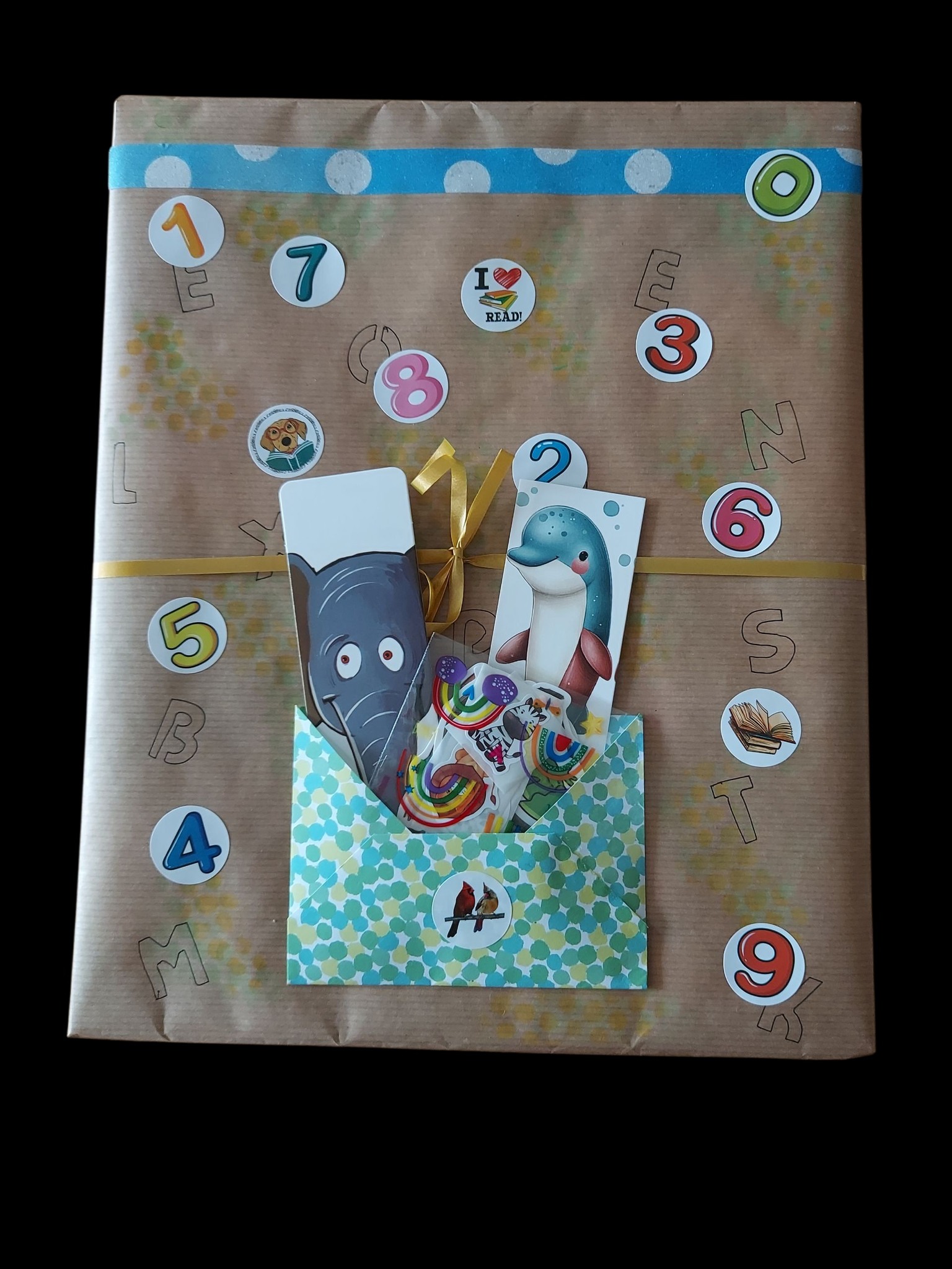 (K1A) Kids surprise book package soft covered book with free gifts - age 2-6yrs