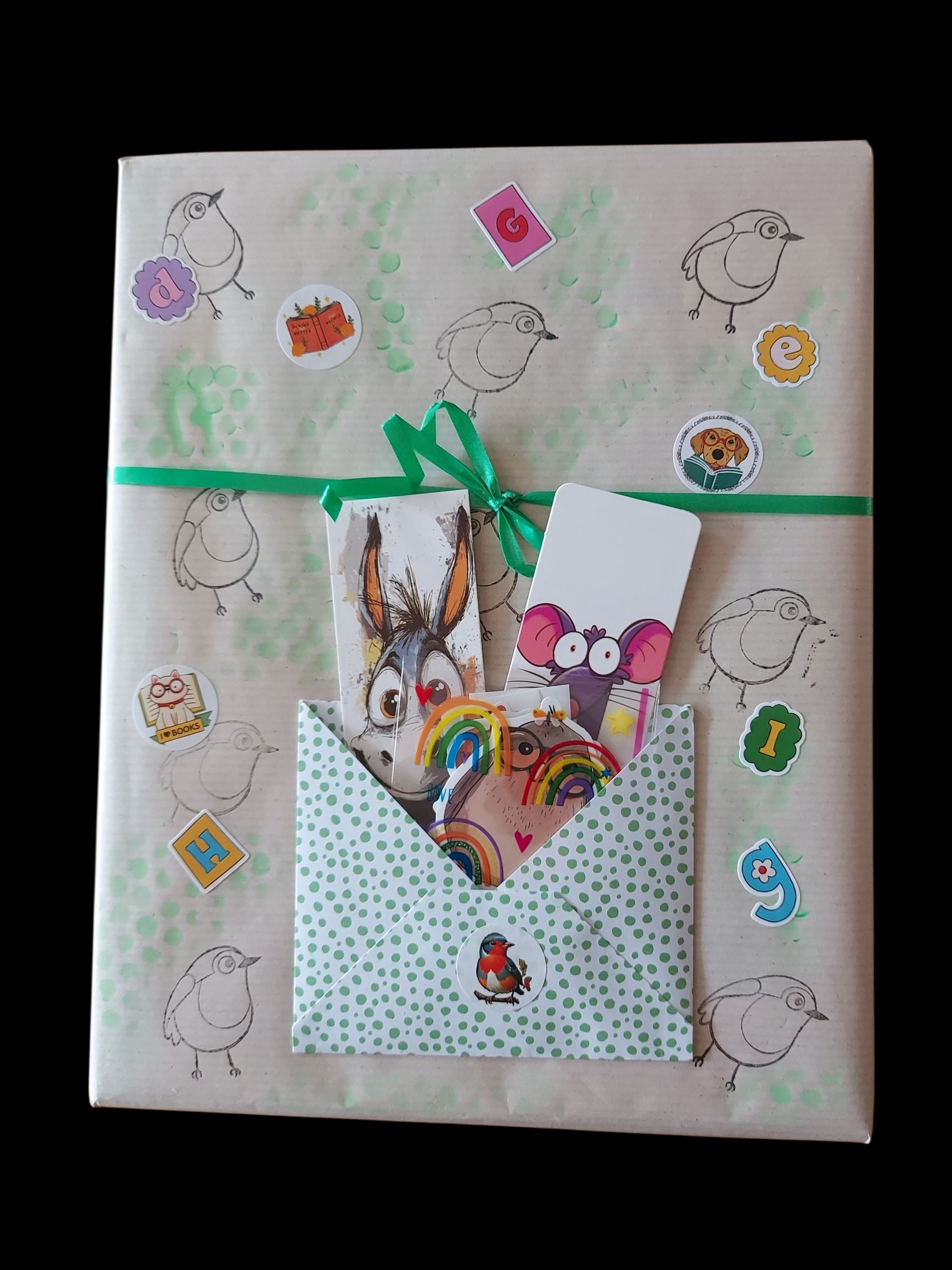 (K4A) Kids surprise book package hardback book with free gifts - age 6-8yrs