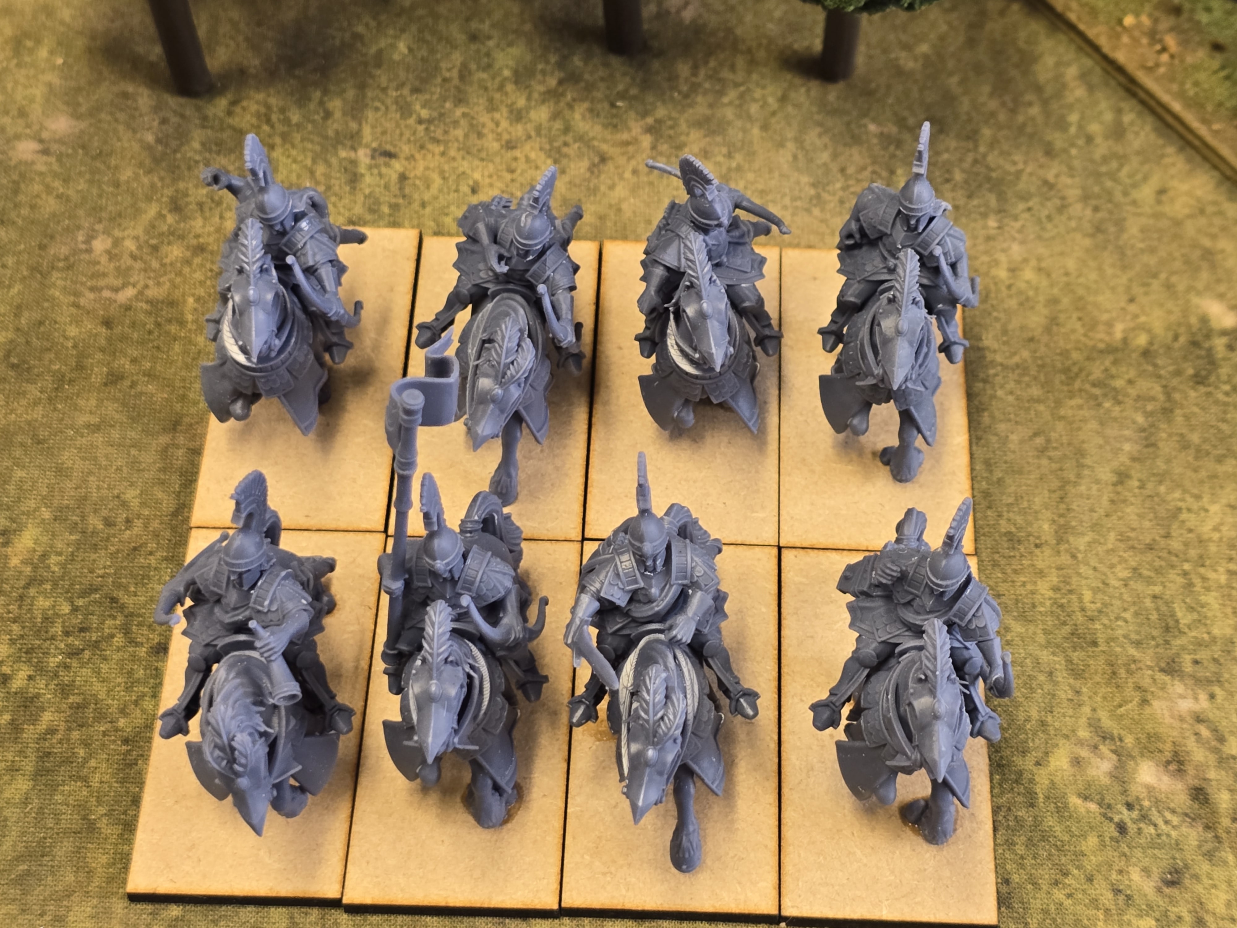 Aegean Elf Sea Hippies Mounted Unit - 25mm to 32mm - Highland miniatures