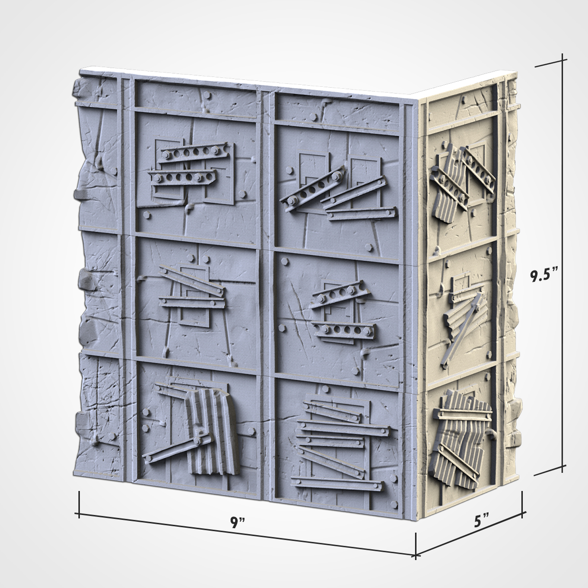 WTC Large Ruin 04 - post appocalyptic - 10mm to 32mm