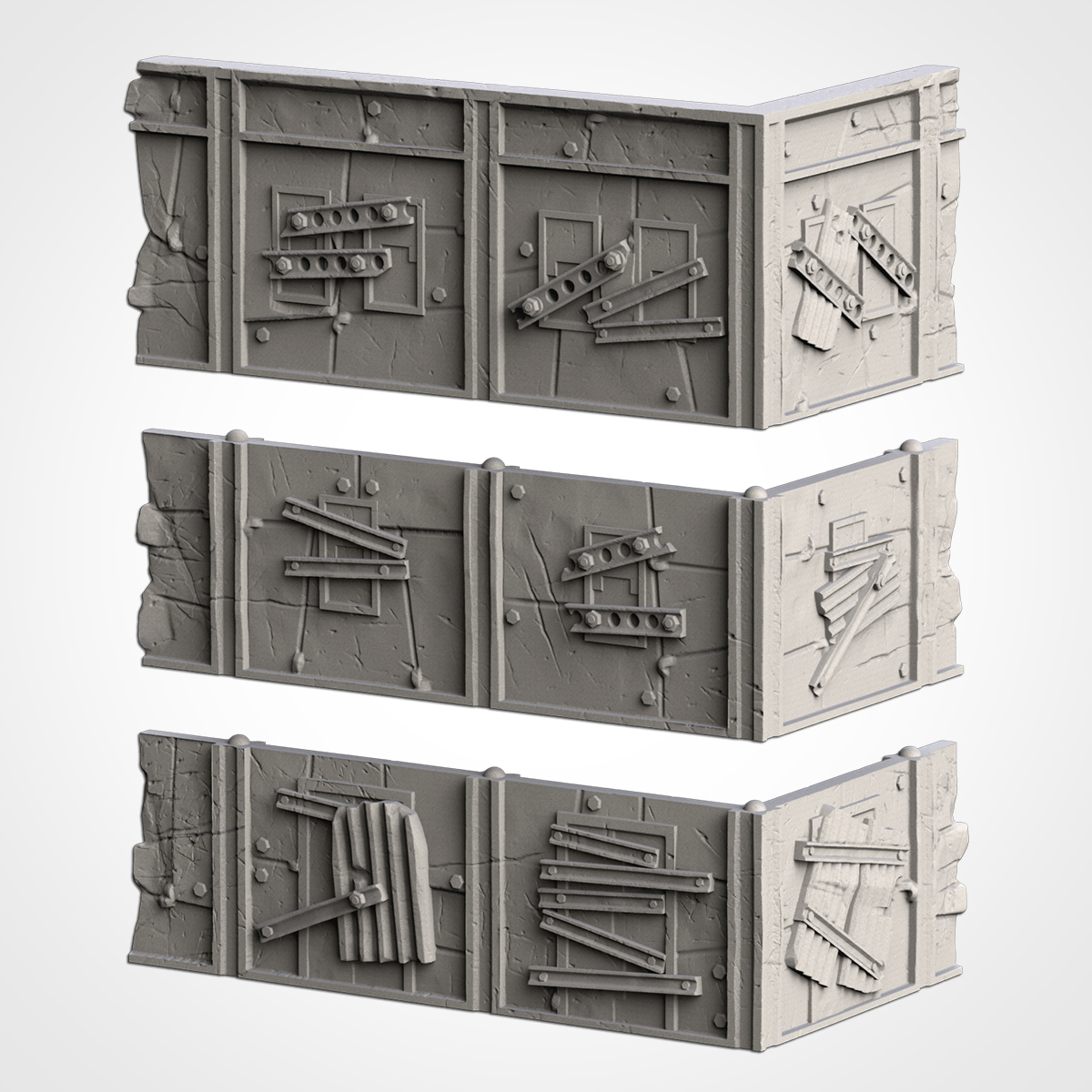 WTC Large Ruin 04 - post appocalyptic - 10mm to 32mm