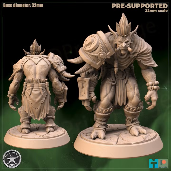 Zuljan - Standing - Amani Trolls 32mm - 260907