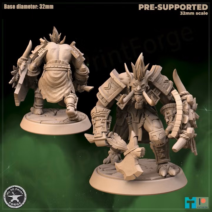 Troll Warrior Tank - Amani Trolls 32mm - 260915