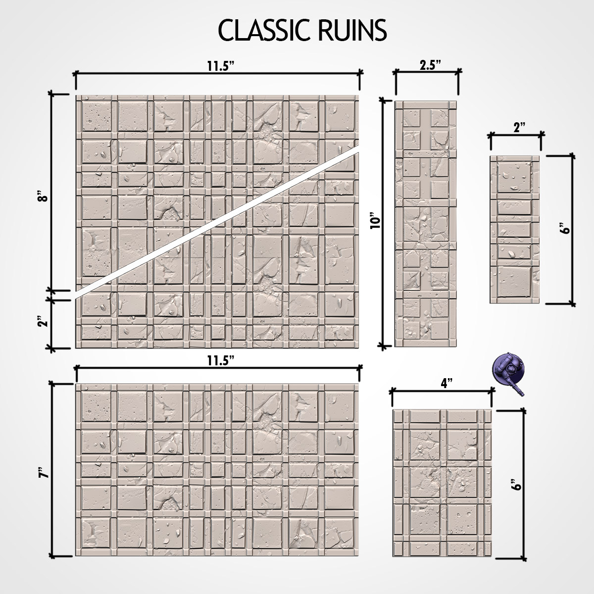 Layout Templates - Various sets - 11th Edition