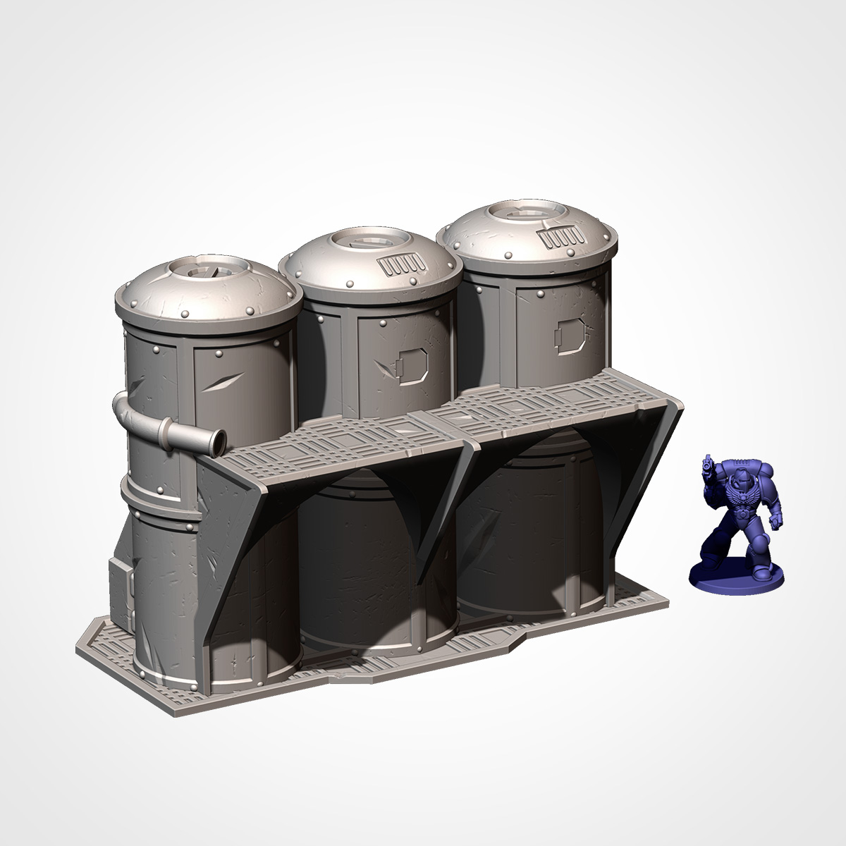 Industrial Sector - 15mm, 25mm - 32mm Scenery