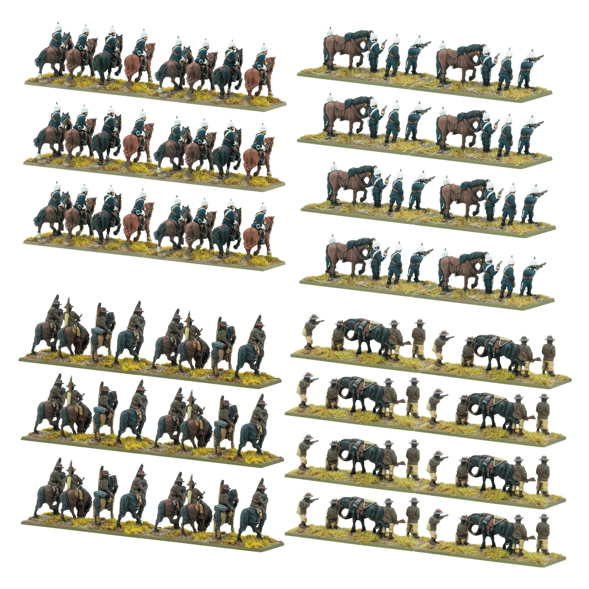 British Army Cavalry Brigade Zulu - Black Powder Epic Battles