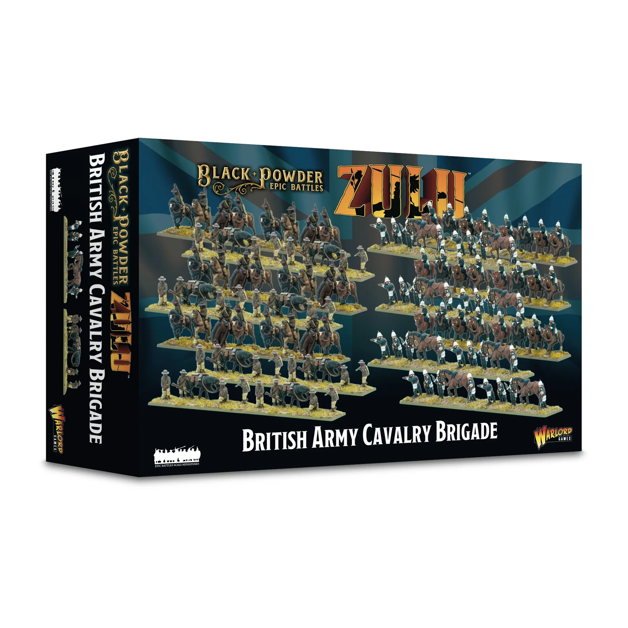 British Army Cavalry Brigade Zulu - Black Powder Epic Battles