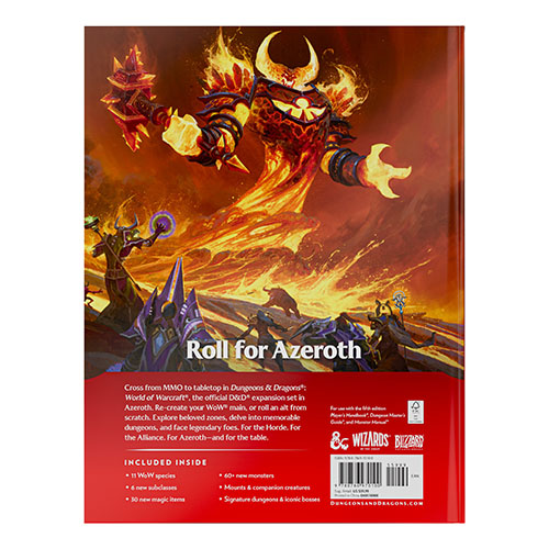 Dungeons & Dragons - World of Warcraft - Gameplay expansion- PREORDER
