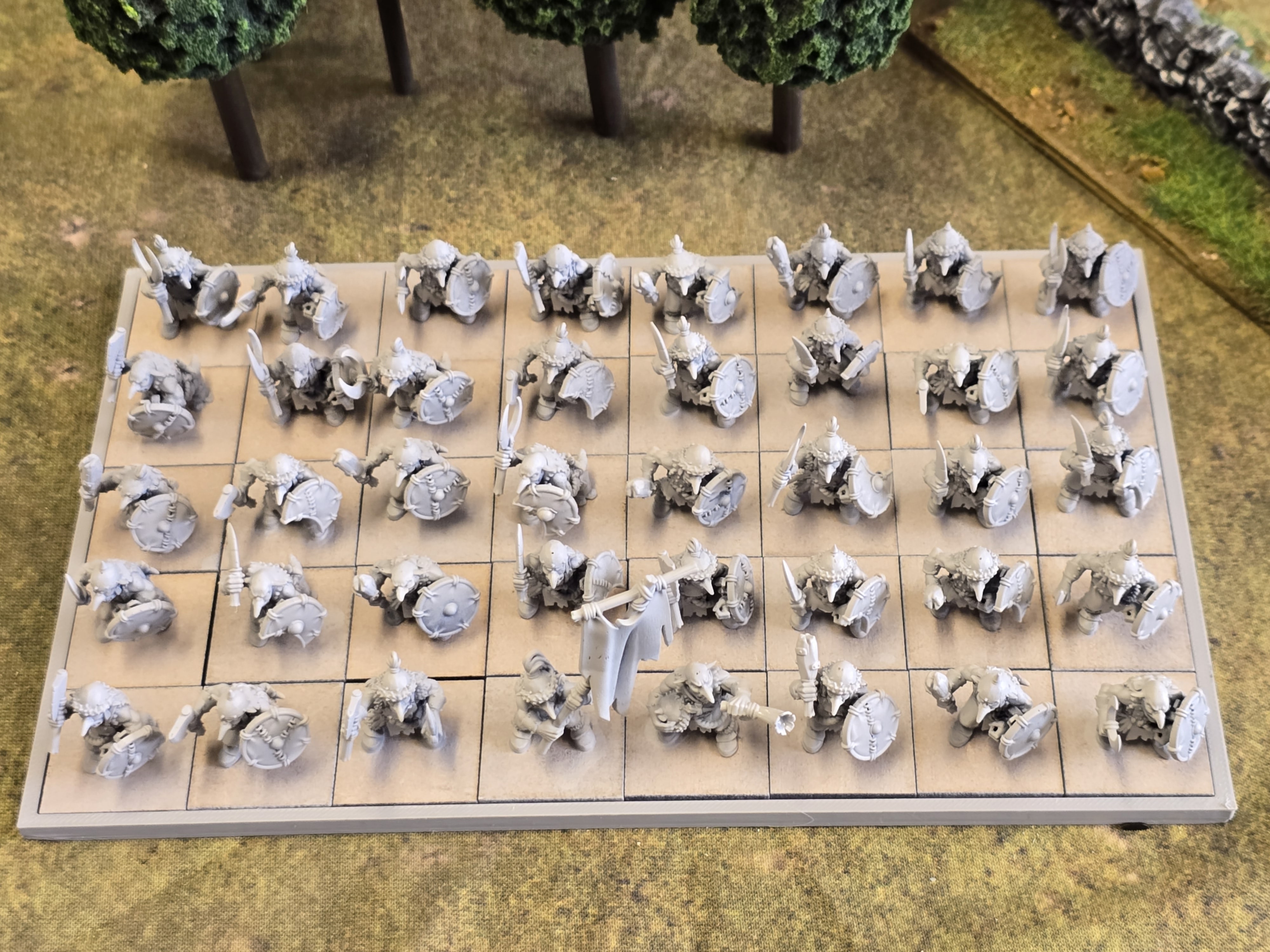 Steppe Goblins with weapons & Shields x40