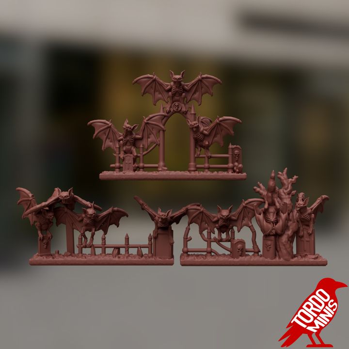 Zombie Bats - Vampire Legions - 10mm