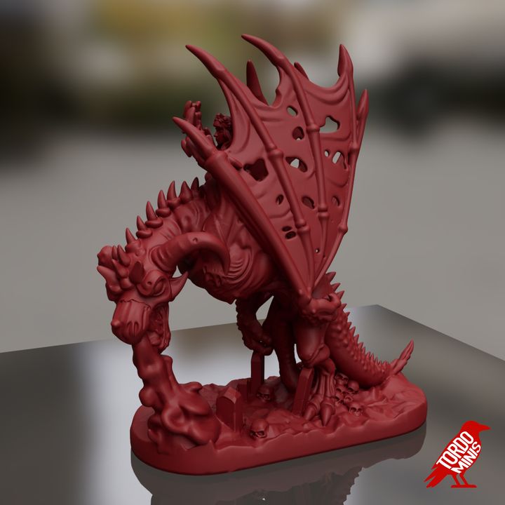 Undead Wyvern- Vampire Legions - 10mm