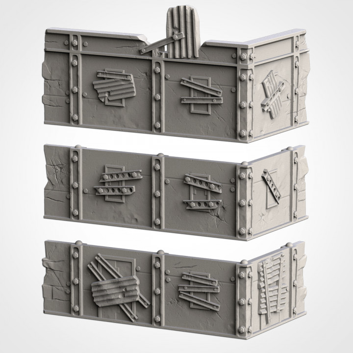 WTC Large Ruin 02 - post appocalyptic - 10mm to 32mm