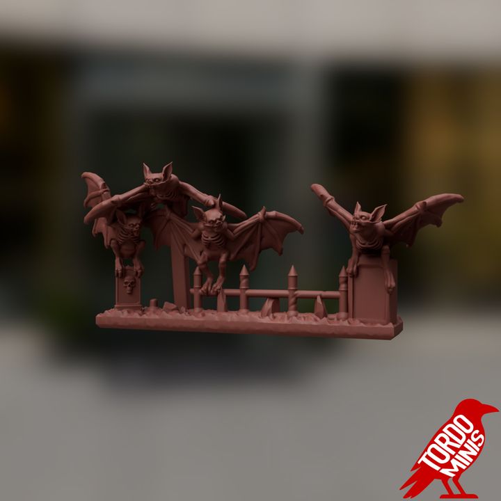 Zombie Bats - Vampire Legions - 10mm
