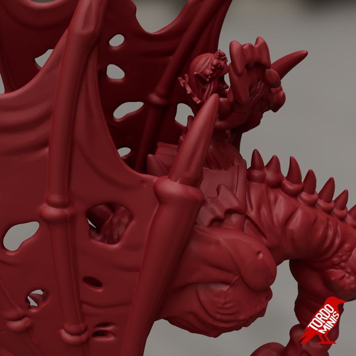 Undead Wyvern- Vampire Legions - 10mm