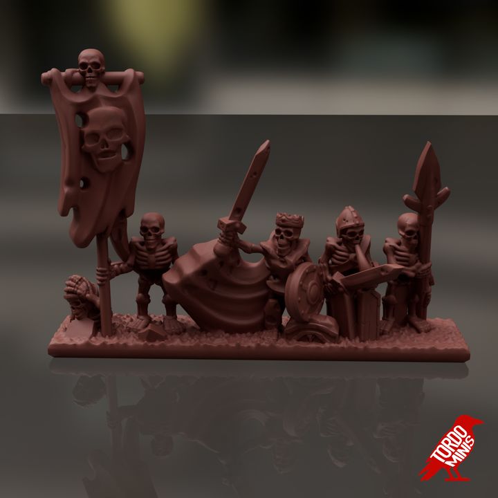 Skeleton Infantry - Vampire Legions - 10mm