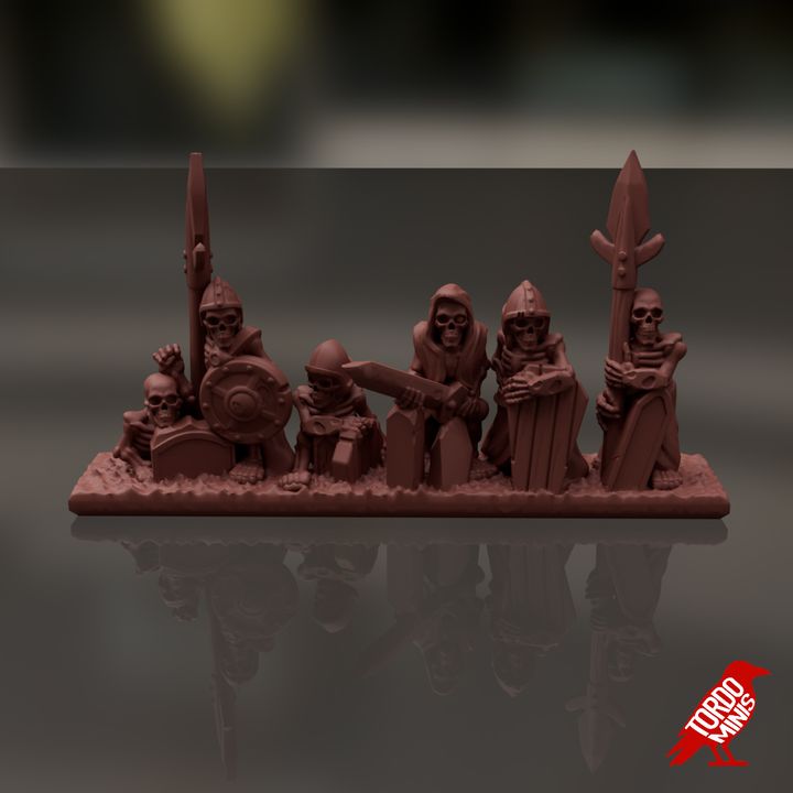 Skeleton Infantry - Vampire Legions - 10mm