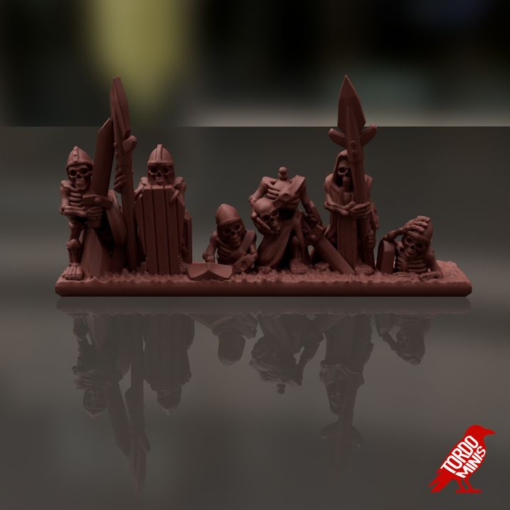 Skeleton Infantry - Vampire Legions - 10mm