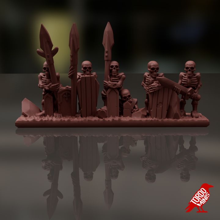 Skeleton Infantry - Vampire Legions - 10mm