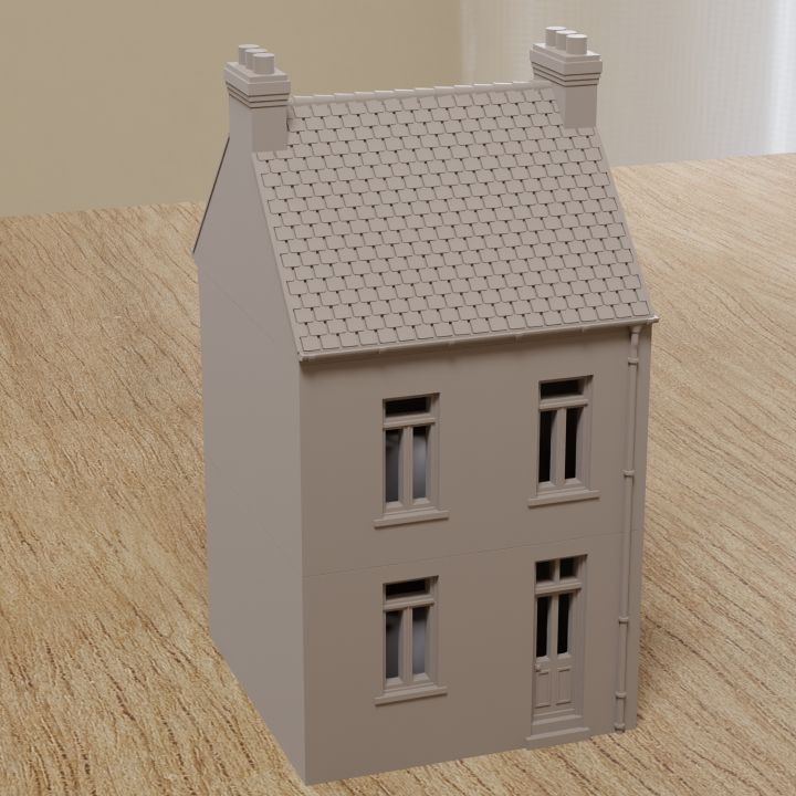 Dunkirk Row House DST2 – WW2 French Townhouse 15mm - 28mm