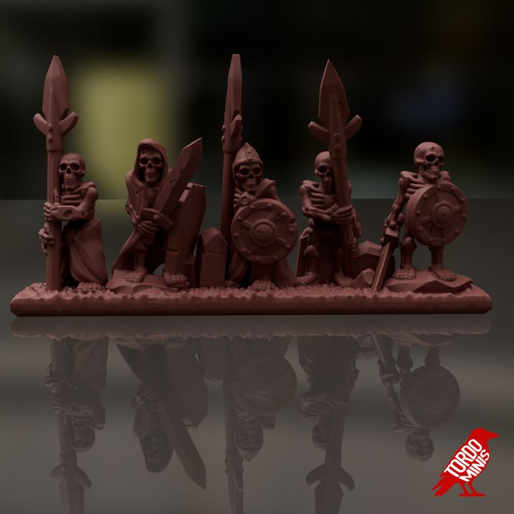 Skeleton Infantry - Vampire Legions - 10mm