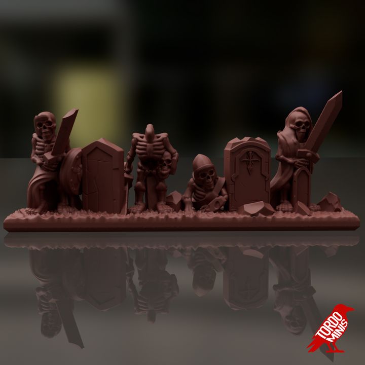 Skeleton Infantry - Vampire Legions - 10mm