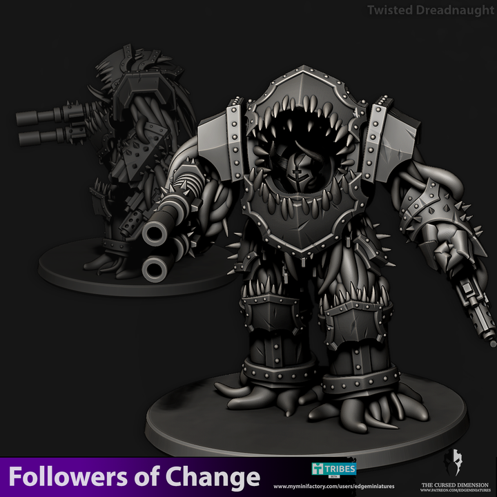 Twisted Dreadnoughts 28mm - Followers of Change