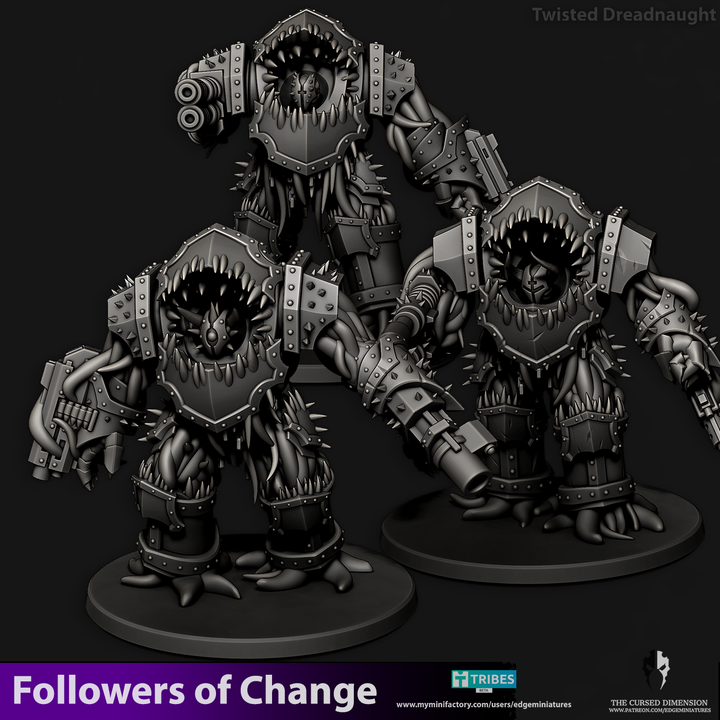 Twisted Dreadnoughts 28mm - Followers of Change