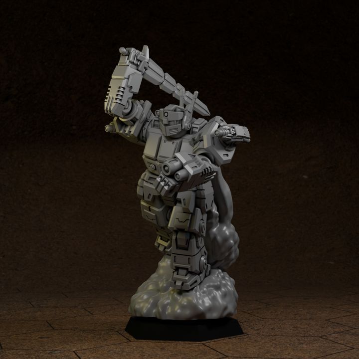 Grand Titan Swordmaster For American Mecha - Battletech